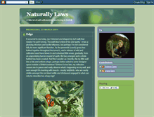 Tablet Screenshot of naturallylaws.blogspot.com