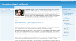 Desktop Screenshot of info-workaholism.blogspot.com