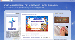 Desktop Screenshot of luteranauberlandia.blogspot.com