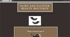 Desktop Screenshot of flirtandflutterlashloft.blogspot.com