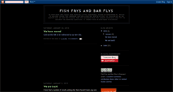 Desktop Screenshot of fishfrysandbarflys.blogspot.com