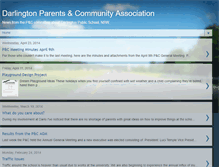 Tablet Screenshot of darlingtonsandc.blogspot.com
