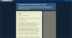 Desktop Screenshot of konzert-tickets.blogspot.com