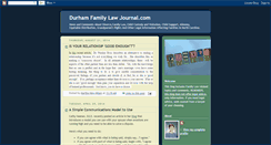 Desktop Screenshot of durhamfamilylawjournal.blogspot.com