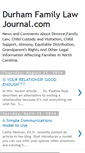 Mobile Screenshot of durhamfamilylawjournal.blogspot.com