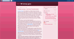 Desktop Screenshot of nflgerseyguru.blogspot.com