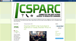 Desktop Screenshot of csparc.blogspot.com