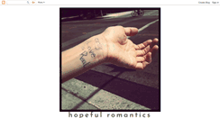 Desktop Screenshot of hopefulromantics.blogspot.com