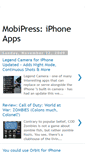Mobile Screenshot of mobipressiphoneapps.blogspot.com