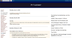 Desktop Screenshot of privateer.blogspot.com