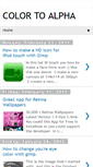 Mobile Screenshot of color-to-alpha.blogspot.com