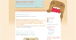 Desktop Screenshot of nemtudoefail.blogspot.com