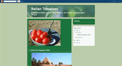 Desktop Screenshot of italiantomatoes.blogspot.com