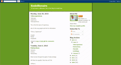 Desktop Screenshot of godzillionaire.blogspot.com
