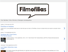 Tablet Screenshot of filmofilias.blogspot.com