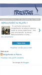 Mobile Screenshot of mergulhandonapalavra2009.blogspot.com