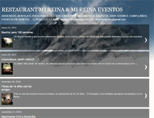 Tablet Screenshot of mireinaeventos.blogspot.com