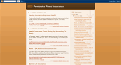 Desktop Screenshot of pembrokepinesinsurance.blogspot.com