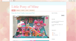 Desktop Screenshot of littleponyofmine.blogspot.com