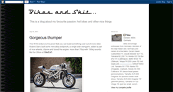 Desktop Screenshot of bikes-and-shit.blogspot.com
