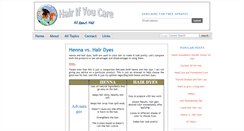 Desktop Screenshot of hairifyoucare.blogspot.com