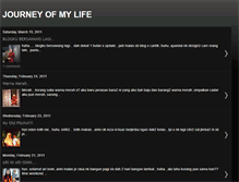 Tablet Screenshot of journeyieza.blogspot.com