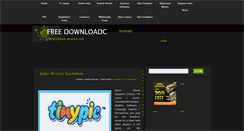 Desktop Screenshot of freedownloadc.blogspot.com