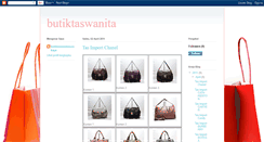 Desktop Screenshot of butiktaswanita.blogspot.com