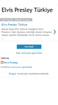 Mobile Screenshot of elvispresleyturkiye.blogspot.com