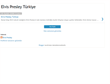 Tablet Screenshot of elvispresleyturkiye.blogspot.com