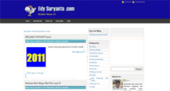Desktop Screenshot of edysuryanto.blogspot.com