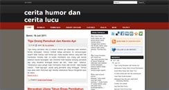 Desktop Screenshot of ceritahumorlucu.blogspot.com