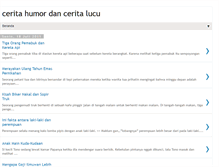 Tablet Screenshot of ceritahumorlucu.blogspot.com
