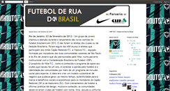 Desktop Screenshot of futebolderuadobrasil.blogspot.com