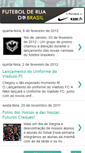 Mobile Screenshot of futebolderuadobrasil.blogspot.com