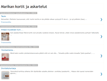 Tablet Screenshot of marikal-marikanelmjaaskartelut.blogspot.com