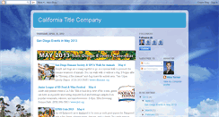 Desktop Screenshot of californiatitle.blogspot.com