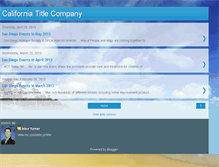 Tablet Screenshot of californiatitle.blogspot.com