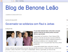 Tablet Screenshot of benoneleao.blogspot.com