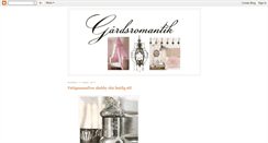 Desktop Screenshot of gardsromantik.blogspot.com