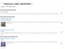 Tablet Screenshot of magicalcakecreations.blogspot.com