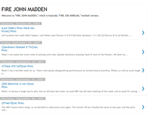 Tablet Screenshot of firejohnmadden.blogspot.com