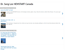 Tablet Screenshot of drsangleenewstartcanada.blogspot.com