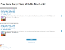 Tablet Screenshot of gameburgershop.blogspot.com