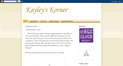 Desktop Screenshot of kayleyssmckorner.blogspot.com