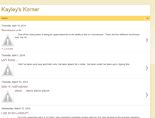Tablet Screenshot of kayleyssmckorner.blogspot.com