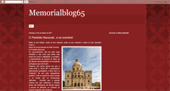 Desktop Screenshot of memorialblog65.blogspot.com