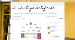 Desktop Screenshot of latortugartificial.blogspot.com