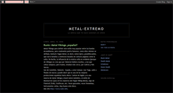 Desktop Screenshot of metal-extremo.blogspot.com