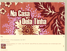 Tablet Screenshot of nacasadelatinha.blogspot.com